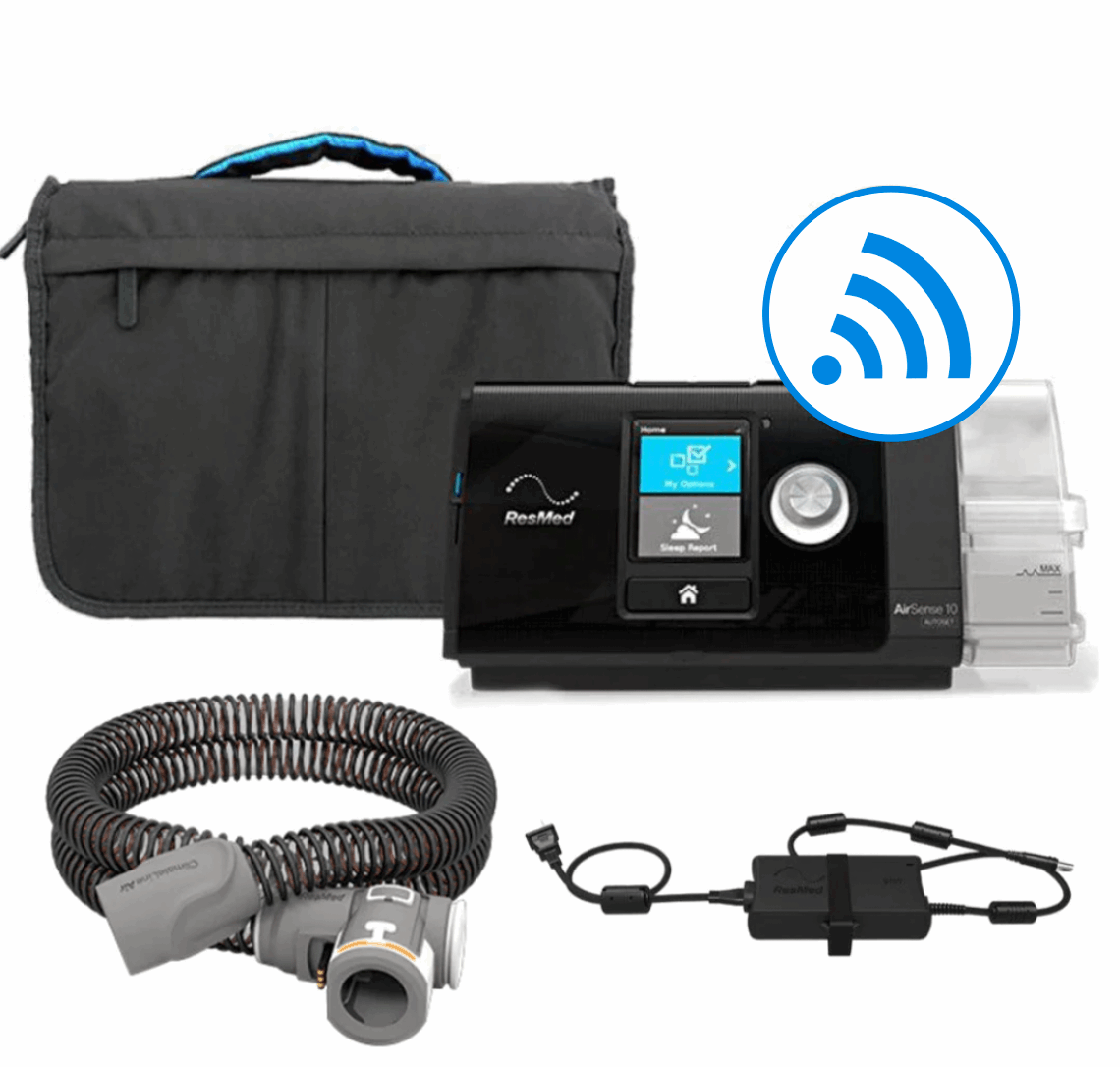 ResMed AirSense 10 AutoSet 4G With HumidAir & ClimateLineAir Heated Tubing